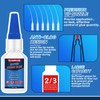 Stone Glue 30 g, Marble Glue Instant, with Anti-Clog Cap,
