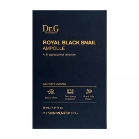 Dr.G 닥터지 로얄 블랙 스네일 앰플 30ml 1개 달팽이 점액 여과물 함유 Dr.G Royal Black Snail Ampoule 30ml 1pcs with Snail Mucus Filtrate