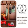Key Ring/Key Chain, 50 Pack 3/4 inches 20mm Split Round