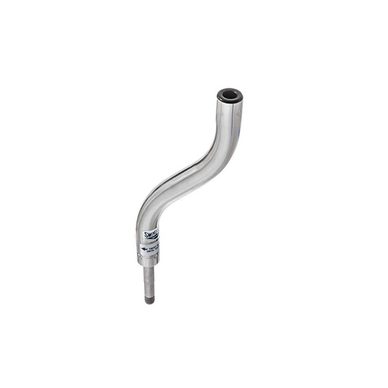 Attwood SP-7153-T-SS Lock'N Pin 3/4" Boat Seat Swivel Offset, Polished