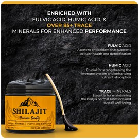 Beverly Healthcare Beverly Healthcare Shilajit Resin, Pure Himalayan Shilajit Resin 50g - 100% Natural, Ideal for Men & Women