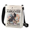 TSOTMO Throne Themed Gift Abraxos Wild flowers Tour Crossbody Bag