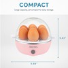 AROMA® Overly Easy Egg Cooker, Steamer, and Electric Egg Poacher