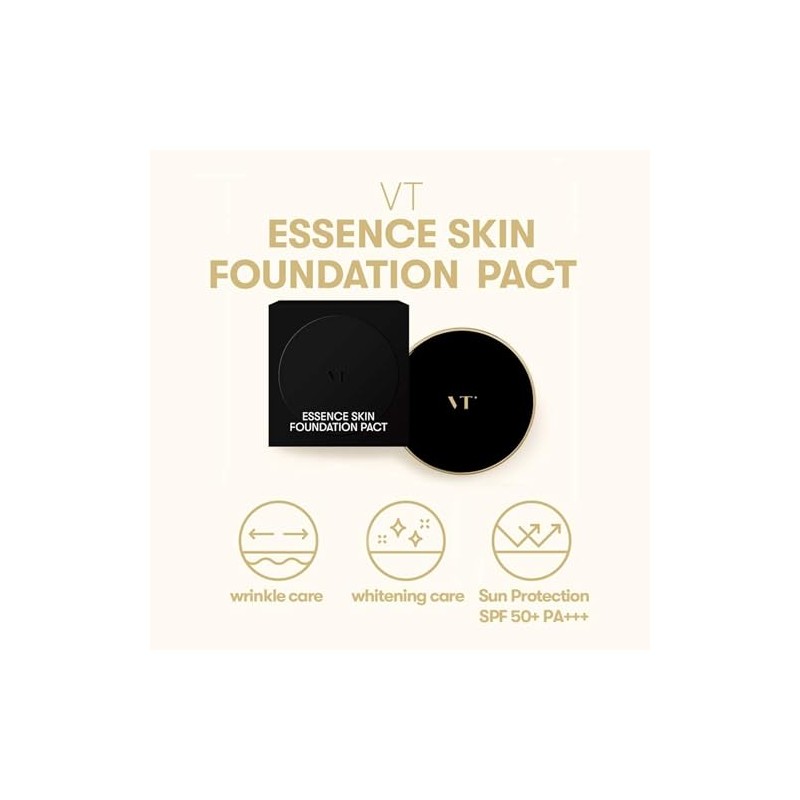 VT Cosmetics Essence Skin Foundation Pact 21 - Cushion Makeup