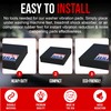 USA Made Rubber Anti-Vibration Pads - Heavy Duty Vibration Isolation