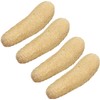 Loofah Espongiforme Orgánica 4 Pack 15‑20 cm – Esponja Natural