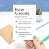 Gevinna Funny Graduation Card for Nursing School Graduate, Congratulation Card