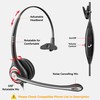 Headset with Microphone,Wantek Cell Phone Headsets Wired 3.5mm Jack with
