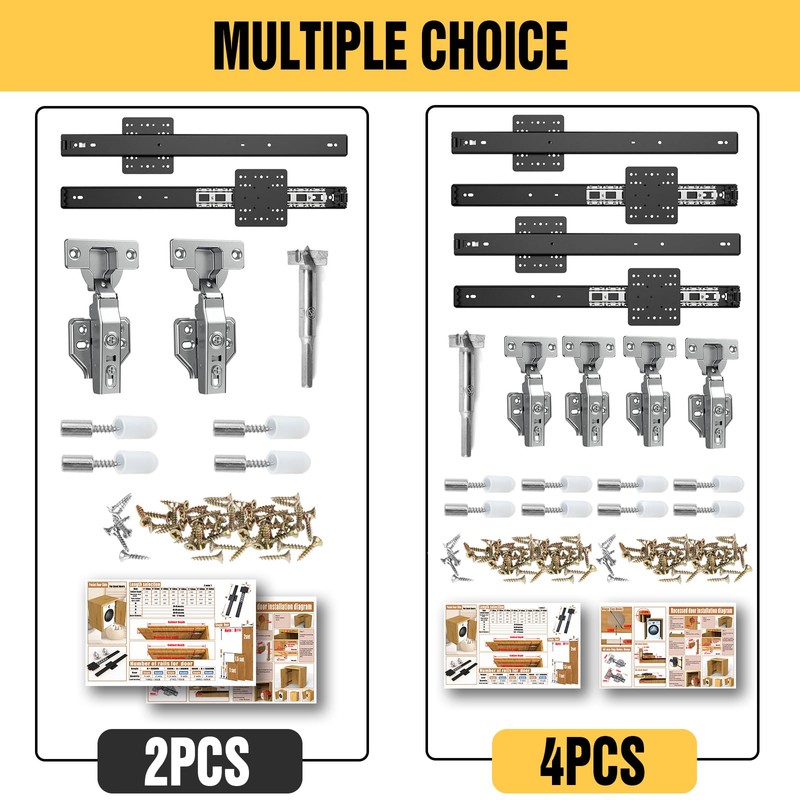 ​Pocket Door Slides, Pivot Door Slide Hardware, Cabinet Pocket Door
