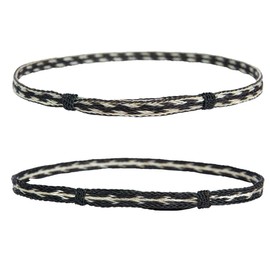 Gamboa Natural Horsehair Hat Bands for Cowboy Hats Men and Women Western Hat Bands