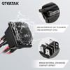 QTEATAK DC 12V 10A 6 Pin 3 Position (ON)-Off-(ON) AC