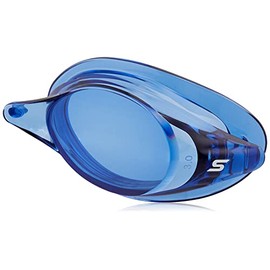 SWANS SRCL-7N NAV Swimming Goggles, Prescription Lens, Navy, S-3.00, Racing, Non-cushioned, Anti-Fog, Lenses Are For Adults Only, World Aquatics Approved