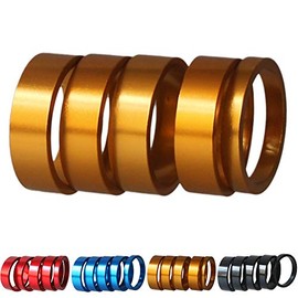 GANOPPER Bicycle Headset Spacer 5 count 1-1/8 inch 28.6mm