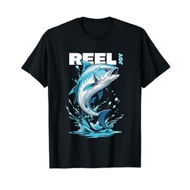Angler. Fish. Reel joy. T-Shirt