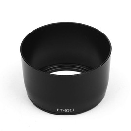 Fotover ET-65 III Lens Hood Replacement Sun Shade for Canon EF 85mm f/1.8 USM&EF 135mm f/2.8 SOFTFOCUS&EF 100-300mm f/4.5-5.6 USM lenses