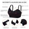 INTLMATE 3 Pack Women's Nursing Bra Seamless Wireless Night Sleep