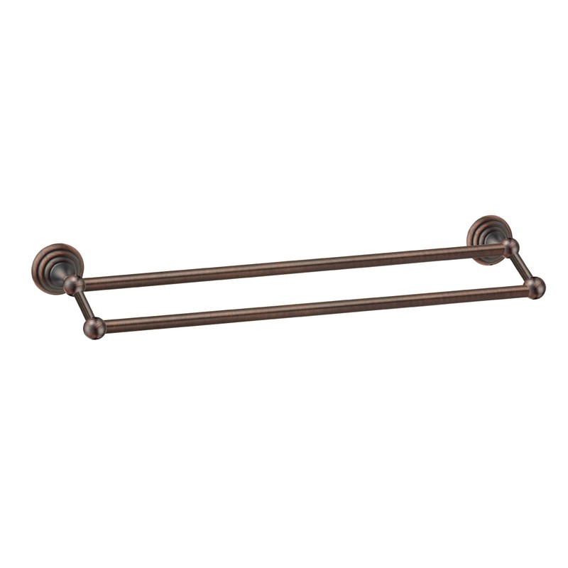 Designers Impressions Stockton Series Oil Rubbed Bronze 24" Double Towel
