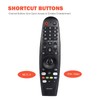 AKB75855501 Voice Remote Control Replacement for LG Smart TV Magic