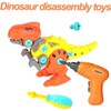 Creativity Point Take Apart Dinosaur Toys for Kids with Storage