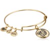 Alex and Ani Washington Nationals Cap Logo Expandable Rafaelian Gold