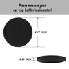 ZSDY Car Cup Coaster, 4PCS Universal Auto Non-Slip Cup Holder