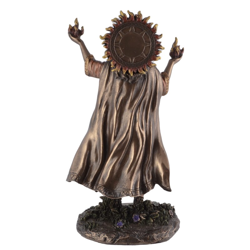 Belenus Celtic God of Sun and Fire - Bronzed by