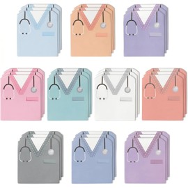 Bonitas Notas Adhesivas, Lindas Blocs de Notas Adhesivas para Oficina 200 Hojas, Divertidas Notas Adhesivas para Maestros (Uniforme de enfermera)