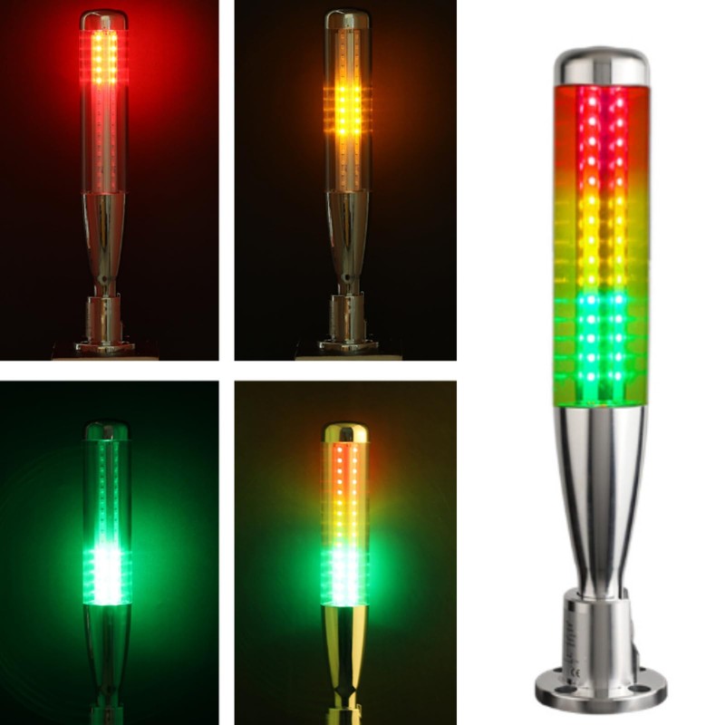 Industrial Tower Signal Light, 3-Layer Industrial Machines Warning Light with