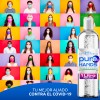 Gel Antibacterial Purehands 1l Aloe Vera Con Dosificador