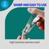 Nail clippers set stainless steel nail cutter& sharp oblique toe