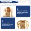 UHANBUT Shift Knob Thread Adapters, M8 X 1.25, M10 X
