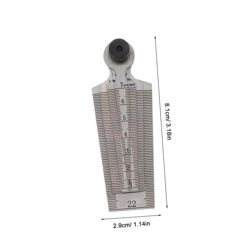 CHILDWEET 4pcs Stainless Steel Gauge for Precise Measuring Automotive and
