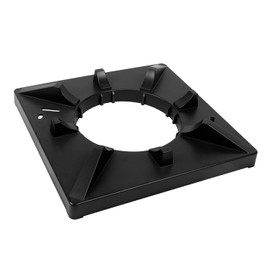 Mr. Bar-B-Q Propane Tank Holder, Tank Stabilizer, Propane Tank Base, Propane Tank Mount, Propane Stand, Cylinder Base Stabilizer, Fits 20lb, 30lb, 40lb Propane Tank - 40406YGD (Black)