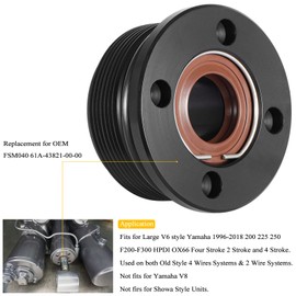 Bonbo Trim Cap Cylinder with Seals 61A-43821-00-00 FSM040, Fits for Yamaha 200-225-250-300 HP (2-Pieces)