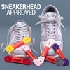 Miscly Flat Shoe Laces for Sneakers, Multiple Lengths and Colors