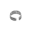 WINDALF Celtic Toe Ring BOGA 5mm Life Spiral with Bohemian