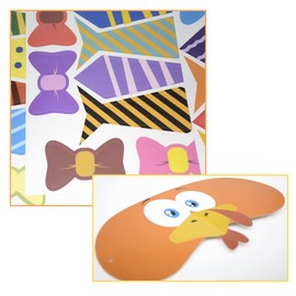 Thanksgiving Party Supplies Pin The Tie and Bow on The Turkey Thanksgiving Party Favors Activities Thanksgiving Game Gift Fall Festival Party Supplies for Kids Girls Boys
