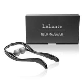 LeLante 首 マッサージ 肩こり 首こり 解消グッズ ネックマッサージャー ツボ押し 健康グッズ 誕生日 プレゼント