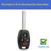 Rilnaewn Keyless Entry Systems for Honda Key Fob Cover Fits