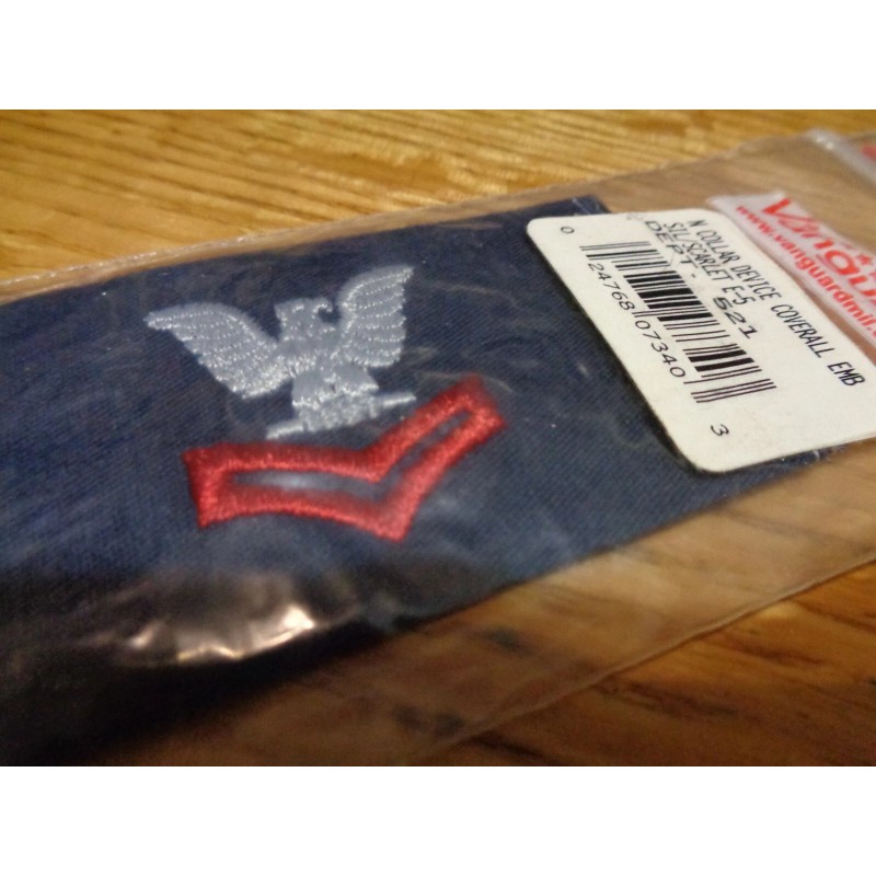 USN NAVY USN NAVY BLUE PATCH COVERALL E5 PO2 DEVICE