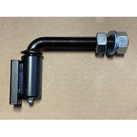 5/8" J Bolt Gate Hinge Heavy Duty 5" Adjustable Barrel 1 Pair