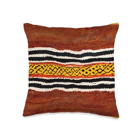 Aboriginal Art Australian Indigenous Painting Traditional Throw Pillow