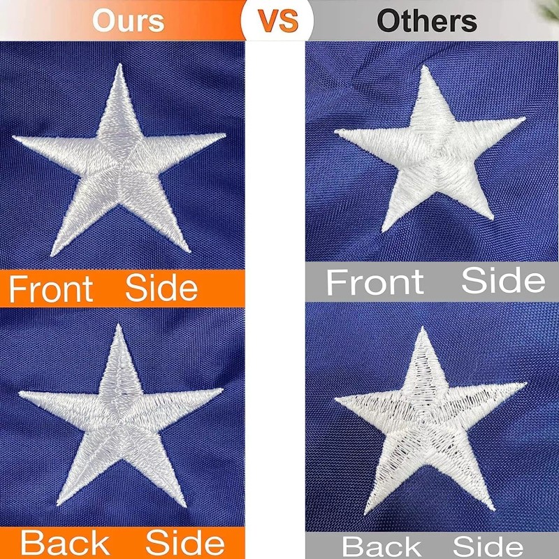 QLASH American Flag US American Flag 100% Made in USA