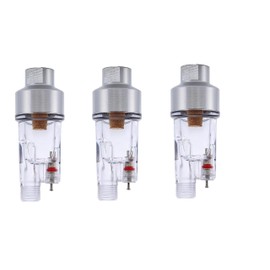 3 PCS Mini Airbrush Air Filter in-Line Water Separator Water-Trap Filter for Air Compressor G1/8 BSP Connectors