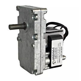 Gleason Avery Englander Pellet Stove Auger Motor 1 RPM CCW W/HOLE, BALL BEARING, PU-047040 USA