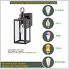 GRUENLICH Dusk to Dawn Outdoor Wall Lantern, PIR Motion Sensor