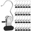 Clothes Pins 25-Pack Laundry Hook Hangers Clothes Hanger Clips for