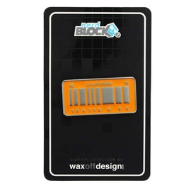 Back To The Future License Plate Enamel Collector Pin