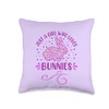Funny Gifts Bunny Lover Girls Women Just a Girl Who