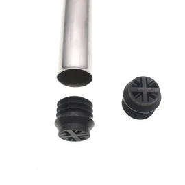 TWTOPSE Folding Bicycle Seatpost End Pad Protector for Brompton, Rubber Seat Post Plug Fit 31.8mm 33.9mm